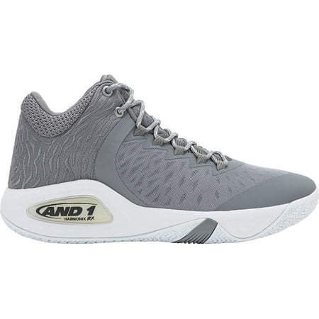 AND1 Mens Attack Mid Basketball Shoe 